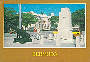 St George S Bermuda Town Square Postcard Cs12321f