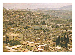 Nazareth Israel Partial View Postcard Cs12903