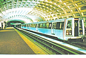 Washington Dc Spacious Metro Stations Postcard Cs13395