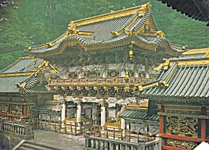 Nikko Tochigi Prefecture Japan Nikko T&#333;sho G&#363; Shrine Postcard Cs13466