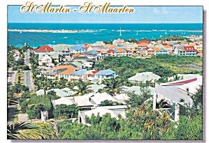 St Maartens Island Antilles West Indies Orient Bay Postcard Cs13475