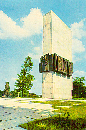 Monument In Poznan Poland Cs7735