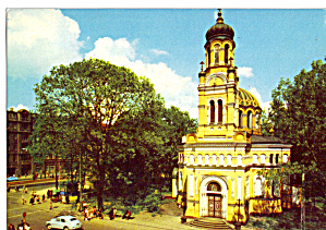 Lodz Poland View Of A Church Cs8160