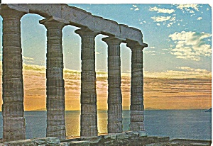 Sounio Greece Temple Of Poseidon Cs8635