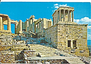 Athens Greece The Propylaea Of The Acropolis Cs8962