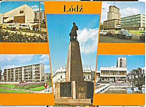 Lodz Poland Five Views Cs9115