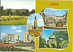 Lodz Poland Five Views Cs9117