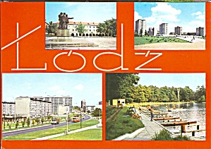 Lodz Poland Four Views Cs9126