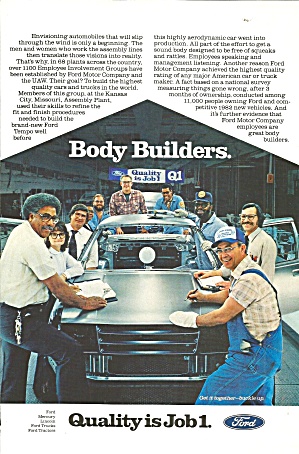 Ford Body Builders Quality Is Job 1