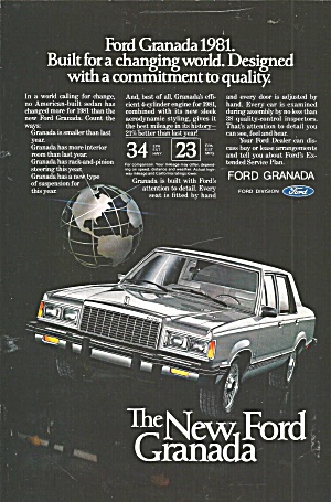 1981 Ford Granada 4 Door Ford030