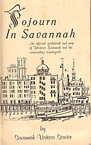 Sojourn In Savannah Official Guidebook 1968 Lp0554