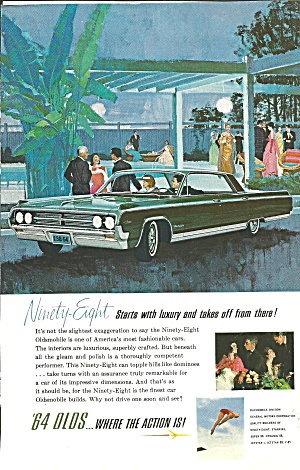 1964 Oldsmobile 98 4 Door Hardtop Olds025