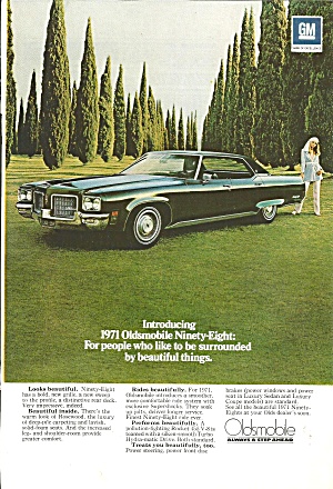 1971 Oldsmobile 98 4 Door Hardtop
