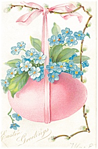 Easter Greetings Tuck S Postcard P13605