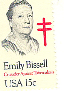 #1823 - 15 Cent Emily Bissel Single Uncirculated