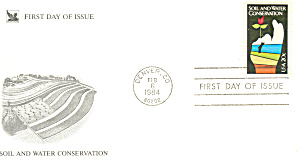 #2074-20 Cent Soil Water Conservation Fdc Cachet