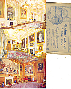 Raphael Tuck Windsor Castle Set Six Cards Rare P21000