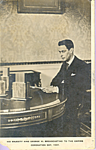 King George Vi Coronation Day 1937 Tuck S Postcard P23004