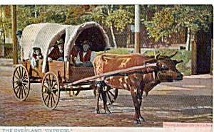 The Overland Express Raphael Tuck Postcard P29341