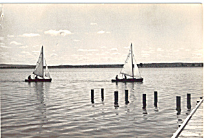 Melno Poland Sail Boats On Lake P30093