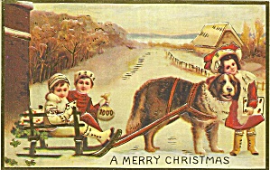 Repro Of Old Christmas Postcard P35303