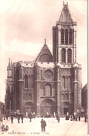 Basilica Of Saint Denis L Abbaye Saint-denis Paris France P38189