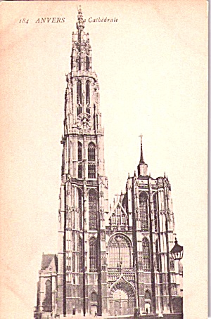 Antwerp Belgium The Cathedral P38193