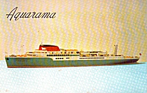 Aquarama Postcard P39185
