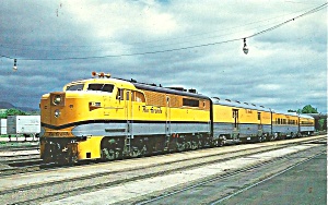 Denver And Rio Grande Western Rr Locomotive 6013 Alco Pa P39260