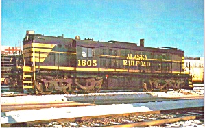 Alaska Railroad Emd Mrs 7 1605 P39314