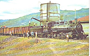 Guatemalan State Railroad Admin Taking Water P39318
