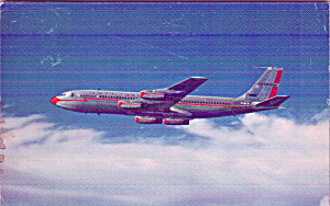 American Airlines 707 Airline Issued Card P41010