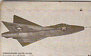 Consolidated Vultee Xf92a Supersonic Aircraft Usafp41323