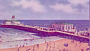 Atlantic City New Jersey Heinz Pier Postcard P41368