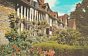 Stratford On Avon Uk Mary Arden's House Wilmcote Postcard P41515f