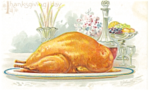 Thanksgiving Day Postcard Raphael Tuck Ca 1908 P7469