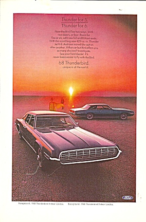 1968 Thunderbird Landau 4 Door Tbird35
