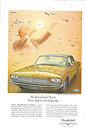 1966 Thunderbird Town Landau Ad Tbird36
