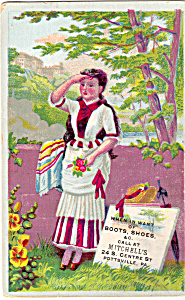 Mitchell S Boots And Shoes Trade Card Tc0128