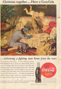 Coca Cola Ad X0190 Dec 1945