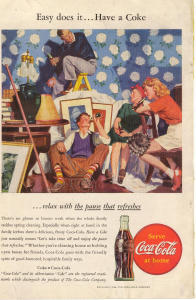 Coca Cola Ad X0191 Apr 1946