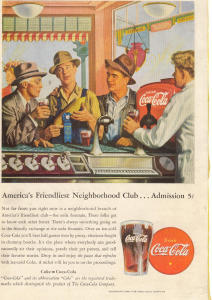 Coca Cola Ad X0193 Aug 1946