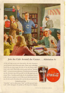 Coca Cola Ad X0194 Oct 1946