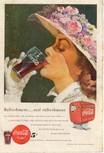 Coca Cola Ad X0197 Mar 1947