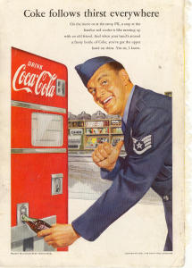 Coca Cola Ad X0211 Feb 1952