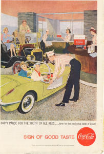 Coca Cola Ad X0228 Oct 1958
