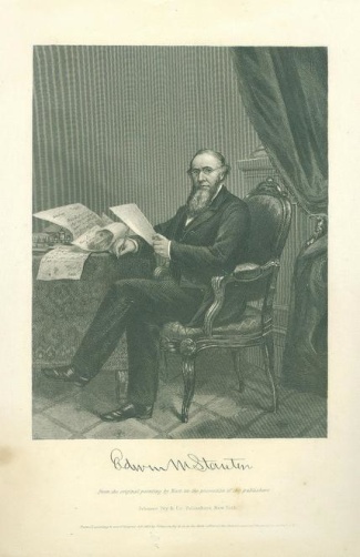 Portrait, Edwin M. Stanton
