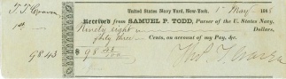 Autograph, Admiral Thomas T. Craven, U.s. Navy