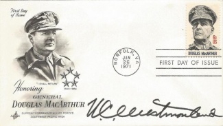 Autograph, General William C. Westmoreland