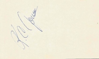 Autograph, K.c. Jones, Nba Hall Of Fame